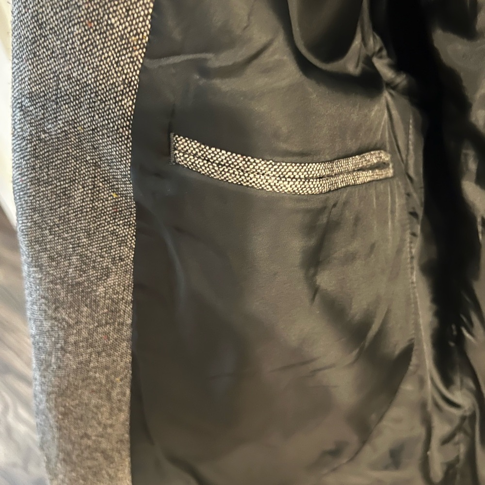 H&M Gray Sport Coat Modern Slim Fit - Picture 3 of 4
